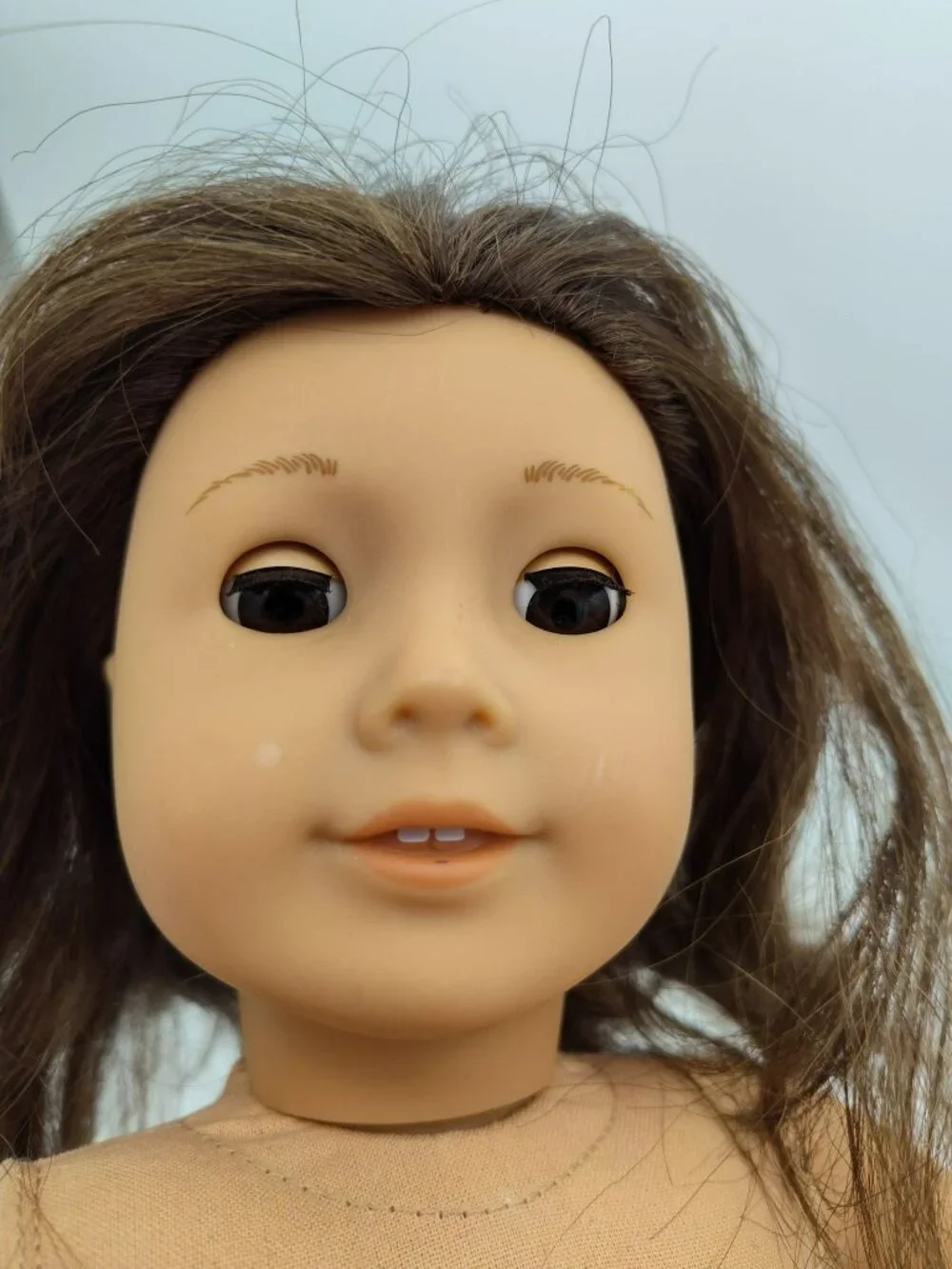 American Girl Truly Me Doll Brown Eyes Medium Skin Brown Hair, NO TAG or Clothes